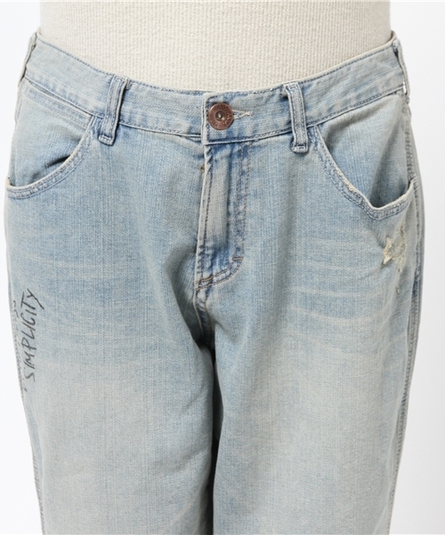 OUTLET（アウトレット）の「【CAPRICIEUX LE'MAGE】ロゴペイントストレートデニム（デニムパンツ・レディース・その他1・38）」の5枚目の写真