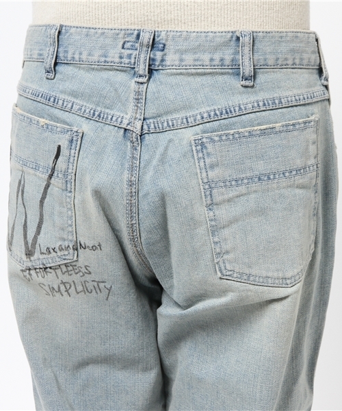 OUTLET（アウトレット）の「【CAPRICIEUX LE'MAGE】ロゴペイントストレートデニム（デニムパンツ・レディース・その他1・38）」の6枚目の写真