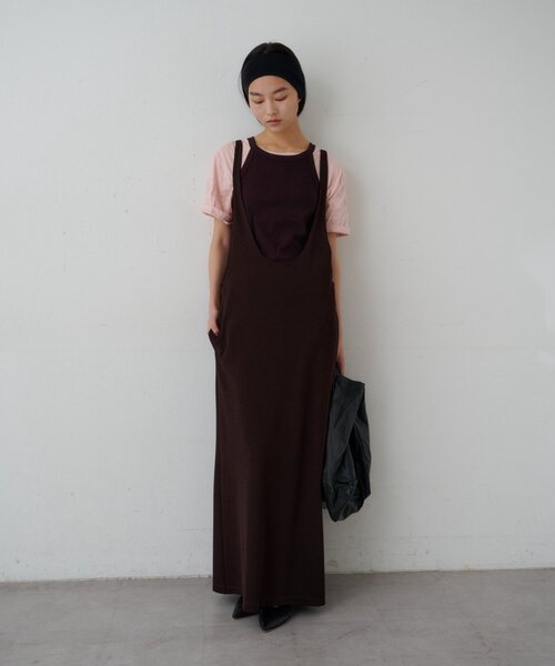 SHENERY(シーナリー)の「【12段階調節可能】カットジョーゼットジャンスカ(ワンピース・レディース・ブラック/ブラウン・FREE)」の13枚目の写真