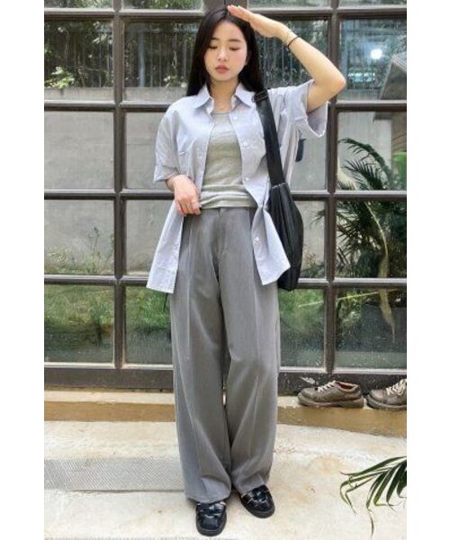 NONBLANK（ノンブランク）の「ネイチャーリングクルハーフスリーブシャツ _PURPLE（シャツ/ブラウス・メンズ・その他・MEDIUM/LARGE/X-LARGE）」の15枚目の写真