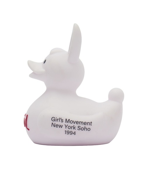 X-girl(エックスガール)の「BUNNY RUBBER DUCK(フィギュア・レディース・ピンク/ホワイト・ONE SIZE)」の4枚目の写真