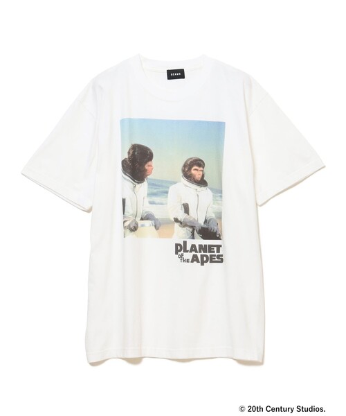 GOOD ROCK SPEED（グッドロックスピード）の「【別注】GOOD ROCK SPEED / PLANET OF THE APES①（Tシャツ/カットソー・メンズ・ホワイト・S/M/L/XL）」の2枚目の写真