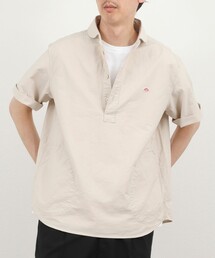 【DANTON/ダントン】ROUND COLLAR P.O SHIRT SS 26SS(DT-B0284 SOX)