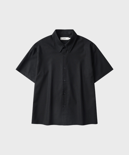 LEIRE（ルアール）の「サマー クロップ 半袖シャツ [ブラック]（シャツ/ブラウス・メンズ・その他・MEDIUM/LARGE/X-LARGE）」の6枚目の写真