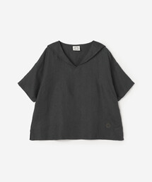 Bshop（ビショップ）の「ORCIVAL | リネン 半袖セーラーシャツ WOMEN（シャツ/ブラウス）」