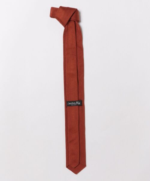 ADAM ET ROPE'(アダムエロペ)の「NICKY KNIT TIE(マフラー・メンズ・イエロー・FREE)」の2枚目の写真