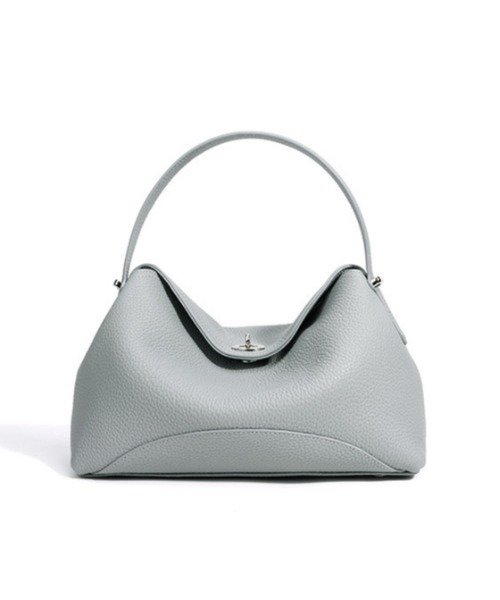 NiiNa(ニーナ)の「【 NiiNa / ニーナ 】高品質牛革2WAYソフトカーブミニショルダーバッグ(ショルダーバッグ・レディース・ピンク/ブラック/グレイッシュベージュ/ブルー/ホワイト・FREE)」の4枚目の写真