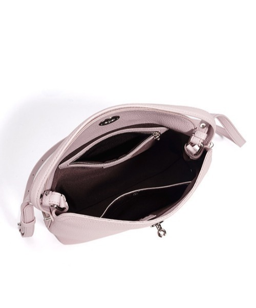 NiiNa(ニーナ)の「【 NiiNa / ニーナ 】高品質牛革2WAYソフトカーブミニショルダーバッグ(ショルダーバッグ・レディース・ピンク/ブラック/グレイッシュベージュ/ブルー/ホワイト・FREE)」の21枚目の写真