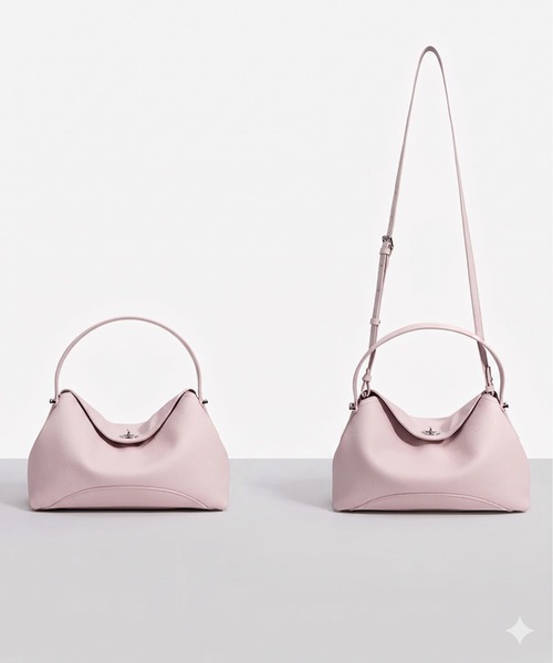 NiiNa(ニーナ)の「【 NiiNa / ニーナ 】高品質牛革2WAYソフトカーブミニショルダーバッグ(ショルダーバッグ・レディース・ピンク/ブラック/グレイッシュベージュ/ブルー/ホワイト・FREE)」の22枚目の写真