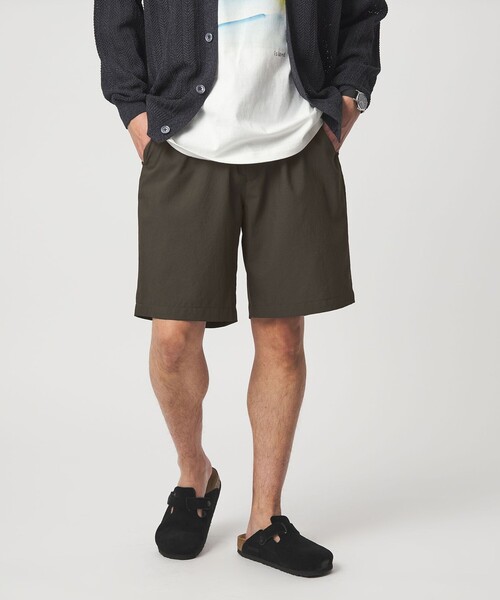 green label relaxing(グリーンレーベルリラクシング)の「Dot Air ワイド ユーティリティー ショート パンツ ショーツ -ストレッチ-(その他パンツ・メンズ・オリーブ/ブラック/グレー・XL/L/M/S)」の3枚目の写真