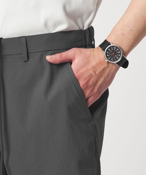 green label relaxing(グリーンレーベルリラクシング)の「Dot Air ワイド ユーティリティー ショート パンツ ショーツ -ストレッチ-(その他パンツ・メンズ・オリーブ/ブラック/グレー・XL/L/M/S)」の16枚目の写真