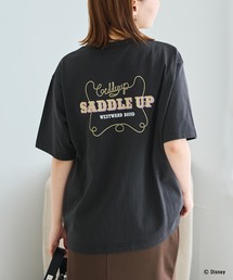 Disney（ディズニー）の「【Disney】別注 <ミッキー>ウエスタン バックプリントTシャツ（Tシャツ/カットソー）」