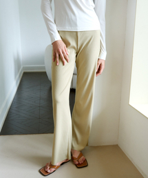 Rib Knit Pants (Olive)
