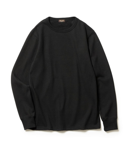 MR.OLIVE（ミスターオリーブ）の「HEAT THERMAL / INNER CREW NECK SHIRT /M263133（Tシャツ/カットソー・メンズ・オフホワイト/ブラック・LARGE/MEDIUM）」の10枚目の写真