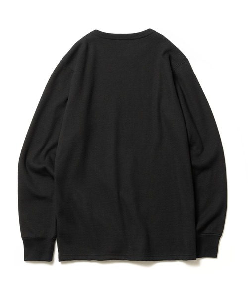 MR.OLIVE（ミスターオリーブ）の「HEAT THERMAL / INNER CREW NECK SHIRT /M263133（Tシャツ/カットソー・メンズ・オフホワイト/ブラック・LARGE/MEDIUM）」の11枚目の写真