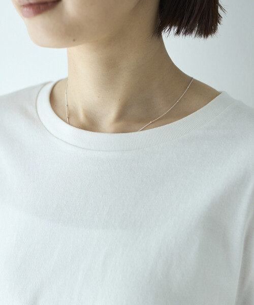 Firsthand(ファーストハンド)の「Firsthand/ファーストハンド オーガニックコットン フリルスリーブ Tシャツ(Tシャツ/カットソー・レディース・ブラック/ピンク/ホワイト・FREE)」の22枚目の写真