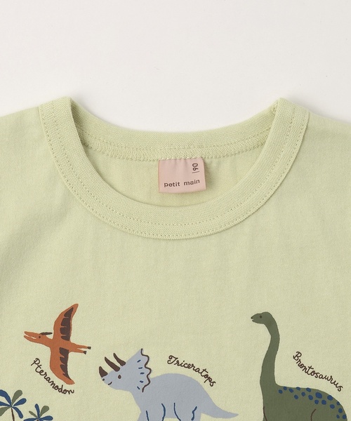 petit main（プティマイン）の「【プティプラ】BOYS半袖Tシャツ2（Tシャツ/カットソー・キッズ・ライトグリーン/アイボリー/キャメル/イエロー/ブルー/サックスブルー/レッド・80ｃｍ/100cm/130cm/120cm/90cm/110cm）」の18枚目の写真