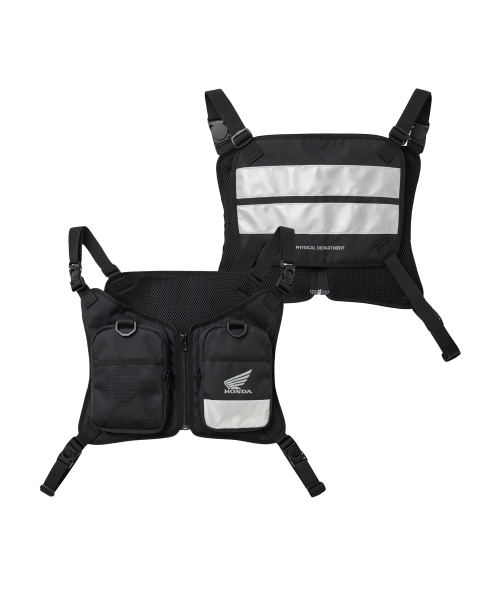 PHYPS MOTORCYCLE(フィップスモーターサイクル)の「City Rider Tool Vest Black(ベスト・レディース・その他・FREE)」の1枚目の写真