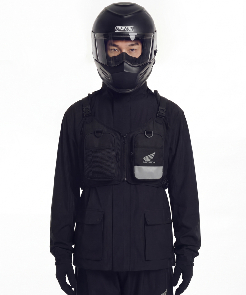 PHYPS MOTORCYCLE(フィップスモーターサイクル)の「City Rider Tool Vest Black(ベスト・レディース・その他・FREE)」の4枚目の写真