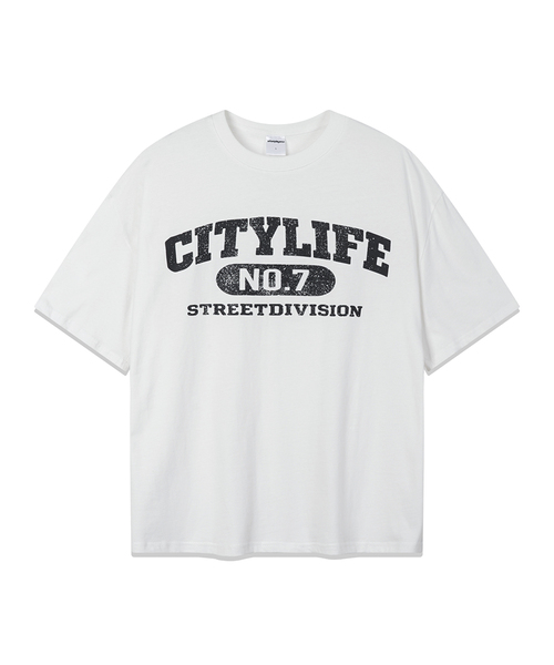 URBAN PLAYERS(アーバンプレイヤーズ)の「シーエルプリント半袖Tシャツ (2COLOR)(Tシャツ/カットソー・レディース・ブラック/ホワイト・MEDIUM/LARGE/X-LARGE)」の2枚目の写真