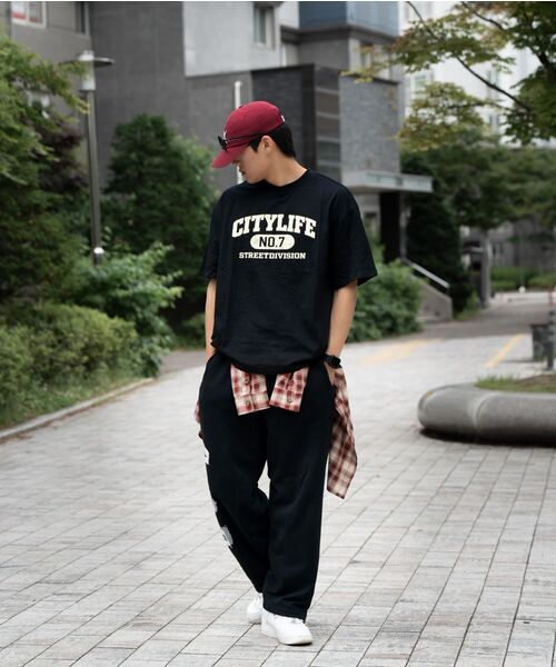 URBAN PLAYERS(アーバンプレイヤーズ)の「シーエルプリント半袖Tシャツ (2COLOR)(Tシャツ/カットソー・レディース・ブラック/ホワイト・MEDIUM/LARGE/X-LARGE)」の11枚目の写真