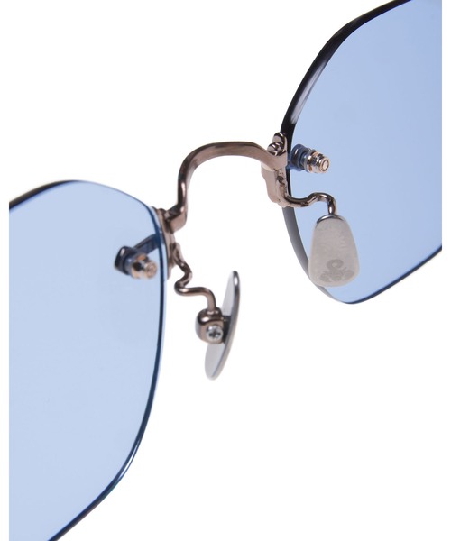 SOPHNET.（ソフネット）の「TITANIUM RIMLESS SUNGLASSES HEXAGON（サングラス・メンズ・シルバー/ゴールド/ブラウン・FREE）」の11枚目の写真