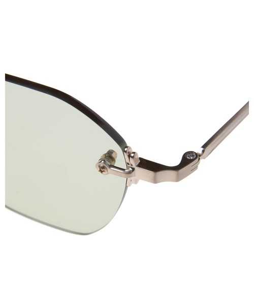 SOPHNET.（ソフネット）の「TITANIUM RIMLESS SUNGLASSES HEXAGON（サングラス・メンズ・シルバー/ゴールド/ブラウン・FREE）」の21枚目の写真