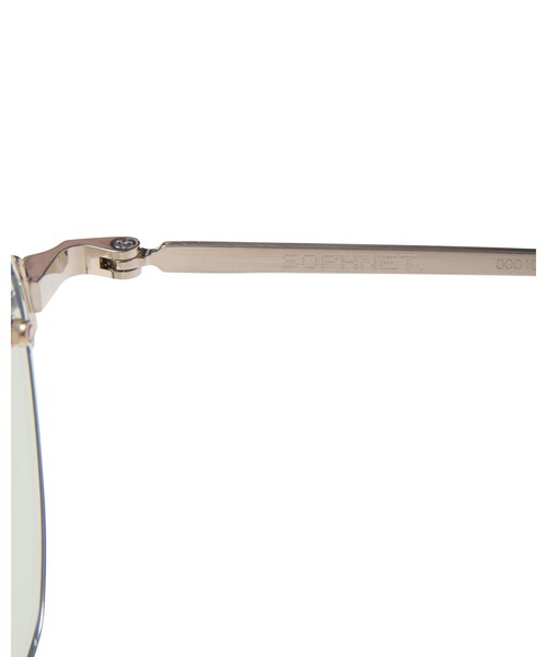 SOPHNET.（ソフネット）の「TITANIUM RIMLESS SUNGLASSES HEXAGON（サングラス・メンズ・シルバー/ゴールド/ブラウン・FREE）」の22枚目の写真