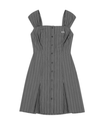 ORDINARY HOLIDAY（オーディナリー ホリデー）の「STRIPE DRESS [CHARCOAL]（ワンピース）」