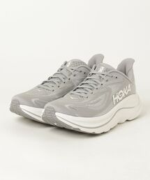 HOKA | ホカ 【HOKA 】- スニーカー【M CLIFTON 10 GRAY 1162030-STLLR】(スニーカー)