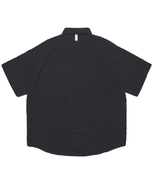 NOMANUAL(NOMANUAL)の「T.C HALF SHIRT - BLACK(シャツ/ブラウス・レディース・その他・X-LARGE/LARGE/MEDIUM)」の2枚目の写真