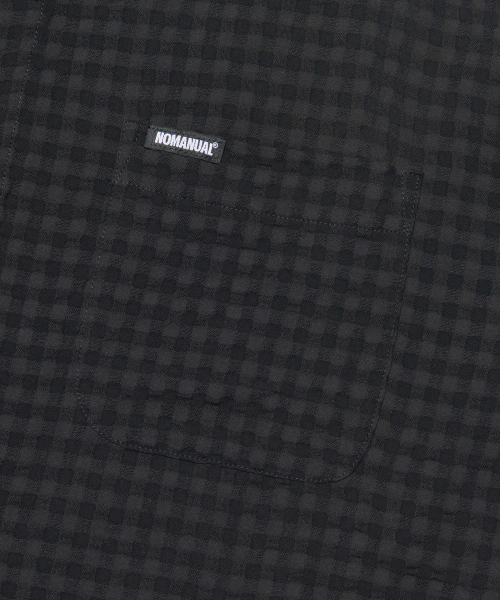 NOMANUAL(NOMANUAL)の「T.C HALF SHIRT - BLACK(シャツ/ブラウス・レディース・その他・X-LARGE/LARGE/MEDIUM)」の5枚目の写真