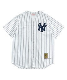 【USED】Mitchell & Ness “MLB New York Yankees / #3 RUTH“ ゲームシャツ