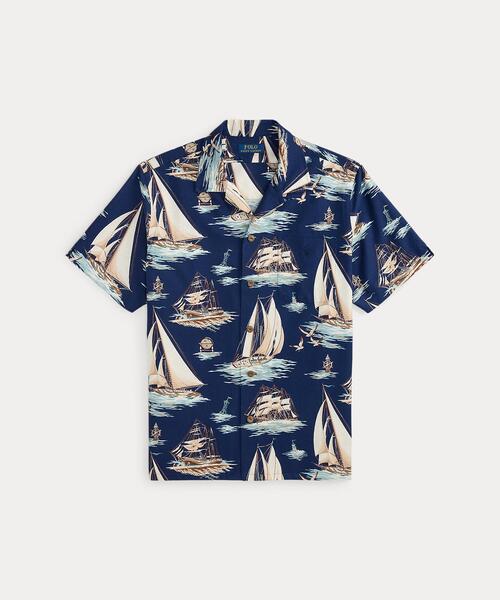 POLO RALPH LAUREN（ポロ ラルフ ローレン）の「クラシック フィット セールボートプリント オックスフォード シャツ（シャツ/ブラウス・メンズ・マルチ・L/M/S/XL/XS/XXL）」の7枚目の写真