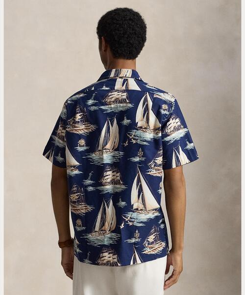 POLO RALPH LAUREN（ポロ ラルフ ローレン）の「クラシック フィット セールボートプリント オックスフォード シャツ（シャツ/ブラウス・メンズ・マルチ・L/M/S/XL/XS/XXL）」の2枚目の写真