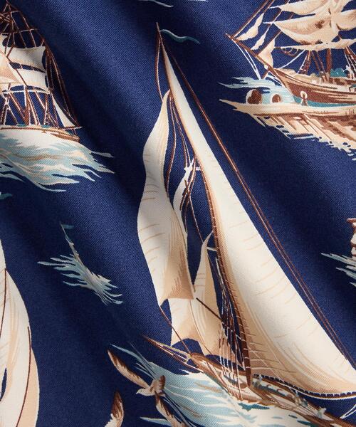 POLO RALPH LAUREN（ポロ ラルフ ローレン）の「クラシック フィット セールボートプリント オックスフォード シャツ（シャツ/ブラウス・メンズ・マルチ・L/M/S/XL/XS/XXL）」の4枚目の写真
