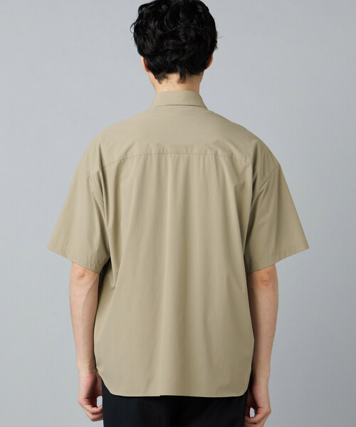 COMME CA MEN(コムサメン)の「ベンチレーション シャツ(シャツ/ブラウス・メンズ・ベージュ/チャコールグレー・L/M)」の12枚目の写真