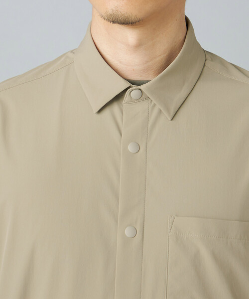 COMME CA MEN(コムサメン)の「ベンチレーション シャツ(シャツ/ブラウス・メンズ・ベージュ/チャコールグレー・L/M)」の13枚目の写真