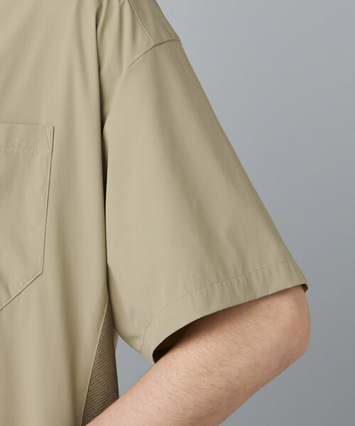 COMME CA MEN(コムサメン)の「ベンチレーション シャツ(シャツ/ブラウス・メンズ・ベージュ/チャコールグレー・L/M)」の16枚目の写真