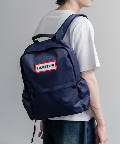 HUNTER(ハンター)の「HUNTER ハンター ORIGINAL NYLON BACKPACK ナイロンバックパック/リュック(バックパック/リュック・メンズ・ネイビー/ブラック・FREE)」の2枚目の写真