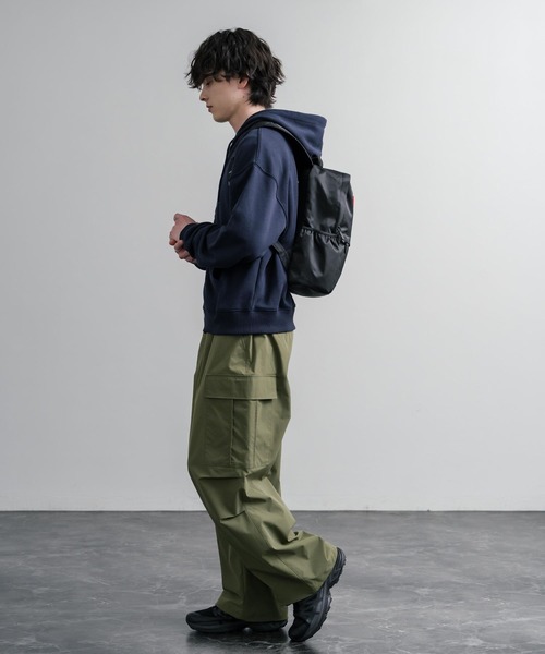 HUNTER(ハンター)の「HUNTER ハンター ORIGINAL NYLON BACKPACK ナイロンバックパック/リュック(バックパック/リュック・メンズ・ネイビー/ブラック・FREE)」の5枚目の写真