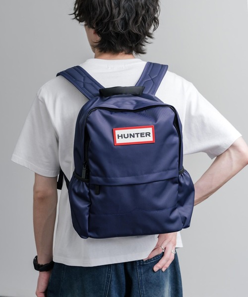 HUNTER(ハンター)の「HUNTER ハンター ORIGINAL NYLON BACKPACK ナイロンバックパック/リュック(バックパック/リュック・メンズ・ネイビー/ブラック・FREE)」の8枚目の写真