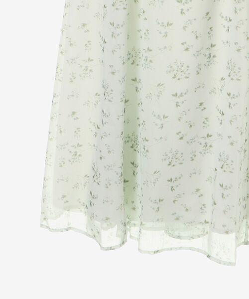 MAJESTIC LEGON(マジェスティックレゴン)の「リボンスリーブシフォンキャミワンピース(ワンピース・レディース・グリーン系その他/ホワイト系その他/レッド系その他2・MEDIUM/SMALL)」の16枚目の写真