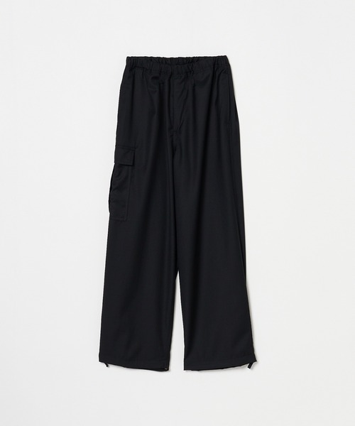 HELIOPOLE（エリオポール）の「TWILL MILITARY PANTS / ツイル ミリタリー パンツ（その他パンツ・レディース・グリーン/ブラック・38/36）」の3枚目の写真
