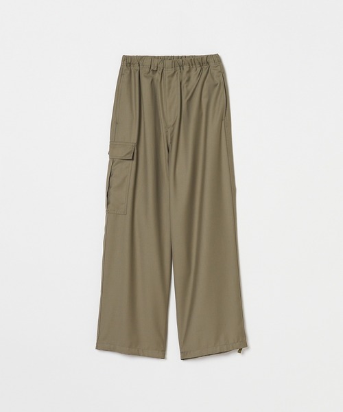 HELIOPOLE（エリオポール）の「TWILL MILITARY PANTS / ツイル ミリタリー パンツ（その他パンツ・レディース・グリーン/ブラック・38/36）」の4枚目の写真