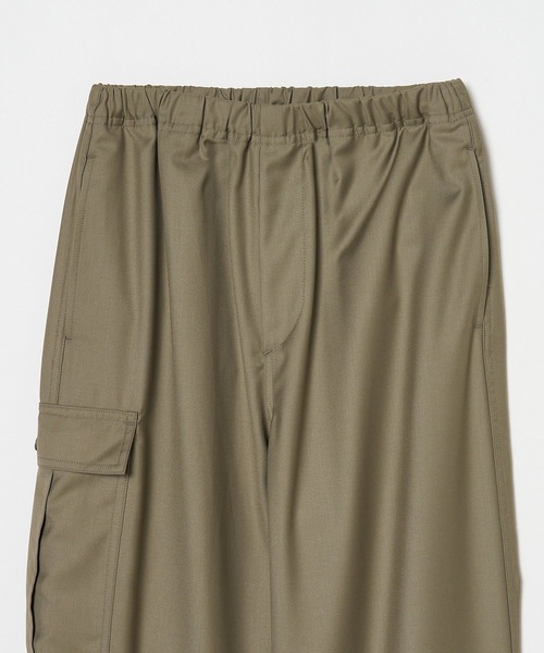 HELIOPOLE（エリオポール）の「TWILL MILITARY PANTS / ツイル ミリタリー パンツ（その他パンツ・レディース・グリーン/ブラック・38/36）」の6枚目の写真
