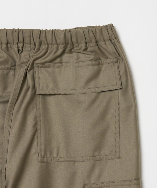 HELIOPOLE（エリオポール）の「TWILL MILITARY PANTS / ツイル ミリタリー パンツ（その他パンツ・レディース・グリーン/ブラック・38/36）」の8枚目の写真