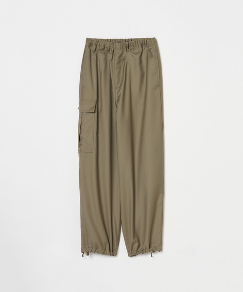 HELIOPOLE（エリオポール）の「TWILL MILITARY PANTS / ツイル ミリタリー パンツ（その他パンツ・レディース・グリーン/ブラック・38/36）」の11枚目の写真