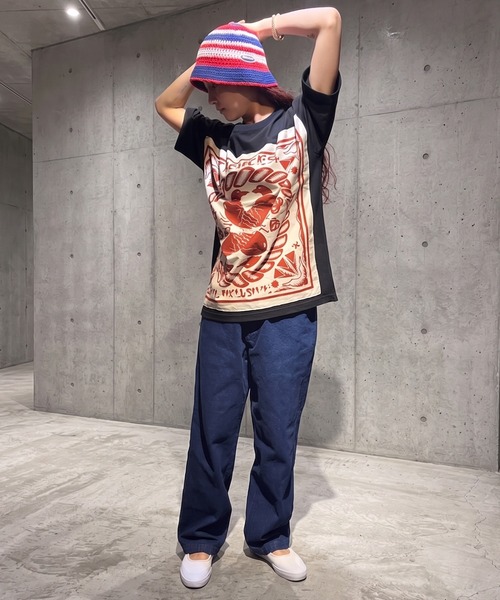 BACANCES ALL INCLUSIVE（バカンサスオールインクルーシブ）の「BC SKEM BANDANA T- SHIRTS[YATAGARASU]（Tシャツ/カットソー・メンズ・ホワイト/ブラック・L/XL）」の3枚目の写真