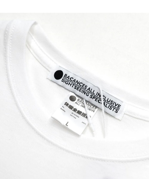 BACANCES ALL INCLUSIVE（バカンサスオールインクルーシブ）の「BC SKEM BANDANA T- SHIRTS[YATAGARASU]（Tシャツ/カットソー・メンズ・ホワイト/ブラック・L/XL）」の8枚目の写真